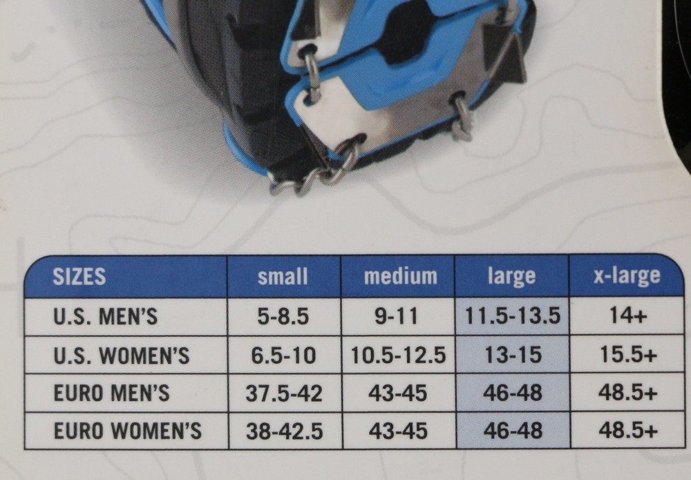 YAKTRAX SUMMIT SIZE BOA SMALL NEW