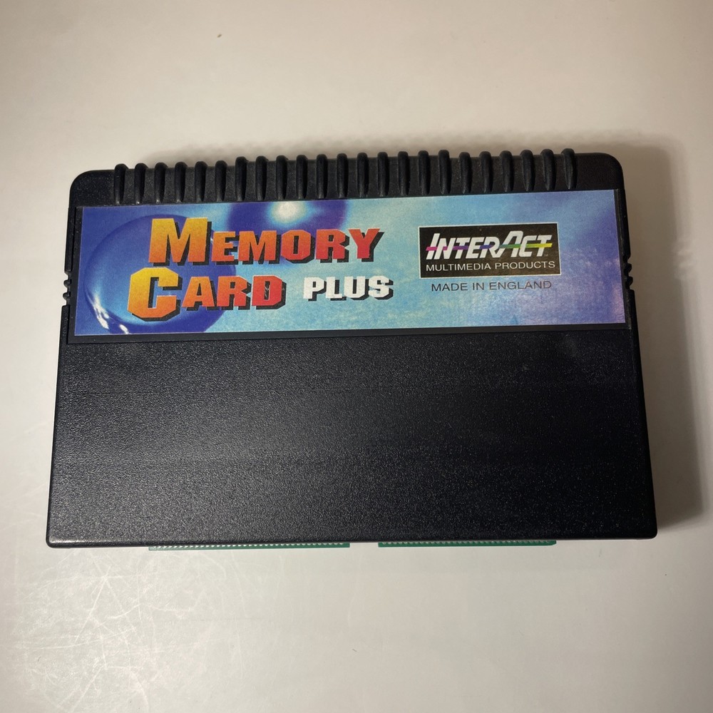 Sega Saturn Backup Ram Memory Cartridge Authentic