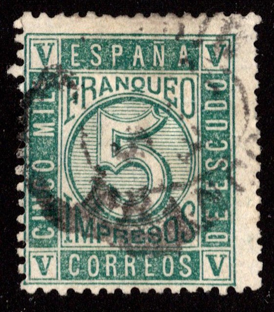 Spain Scott 94 Used.