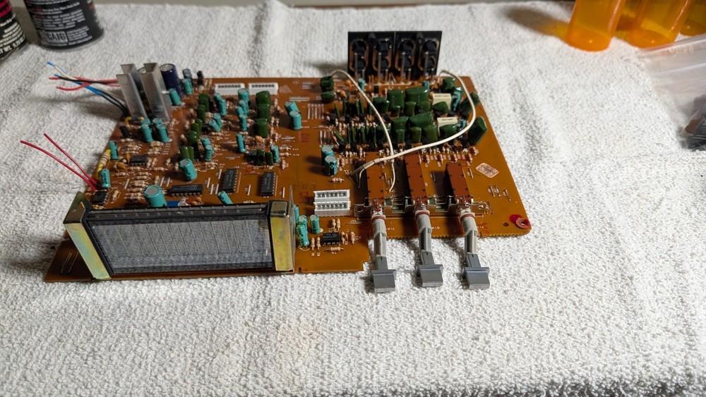 adc sound shaper equalizer Main Circuit Board.