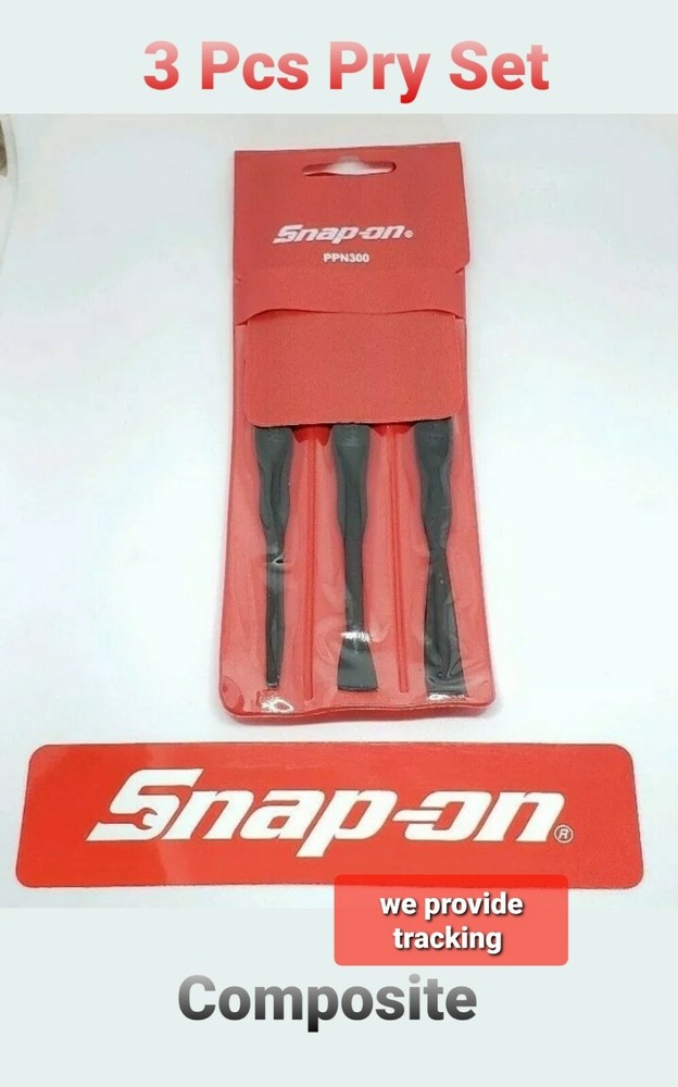 Snap On Tools 3 PC Pry Set. Specialty Composite material NEW!!!!!!!!!!! PPN300