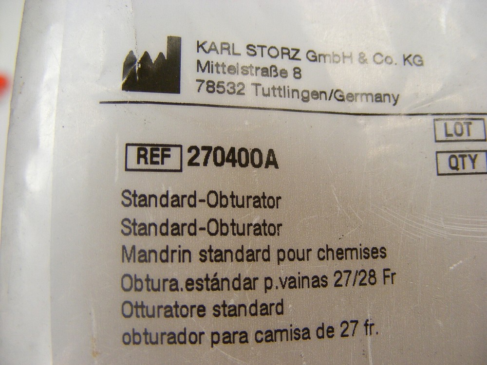 Karl Storz 270400A Standard Obturator - (bmed1)