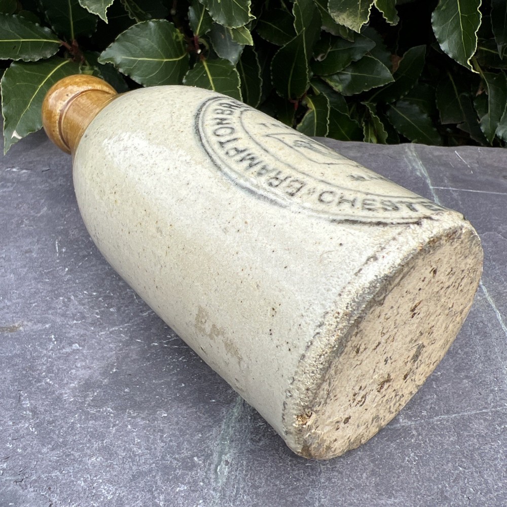 Brampton Brewery Chesterfield Ginger Beer Bottle Rustic Kitchen Décor Stoneware