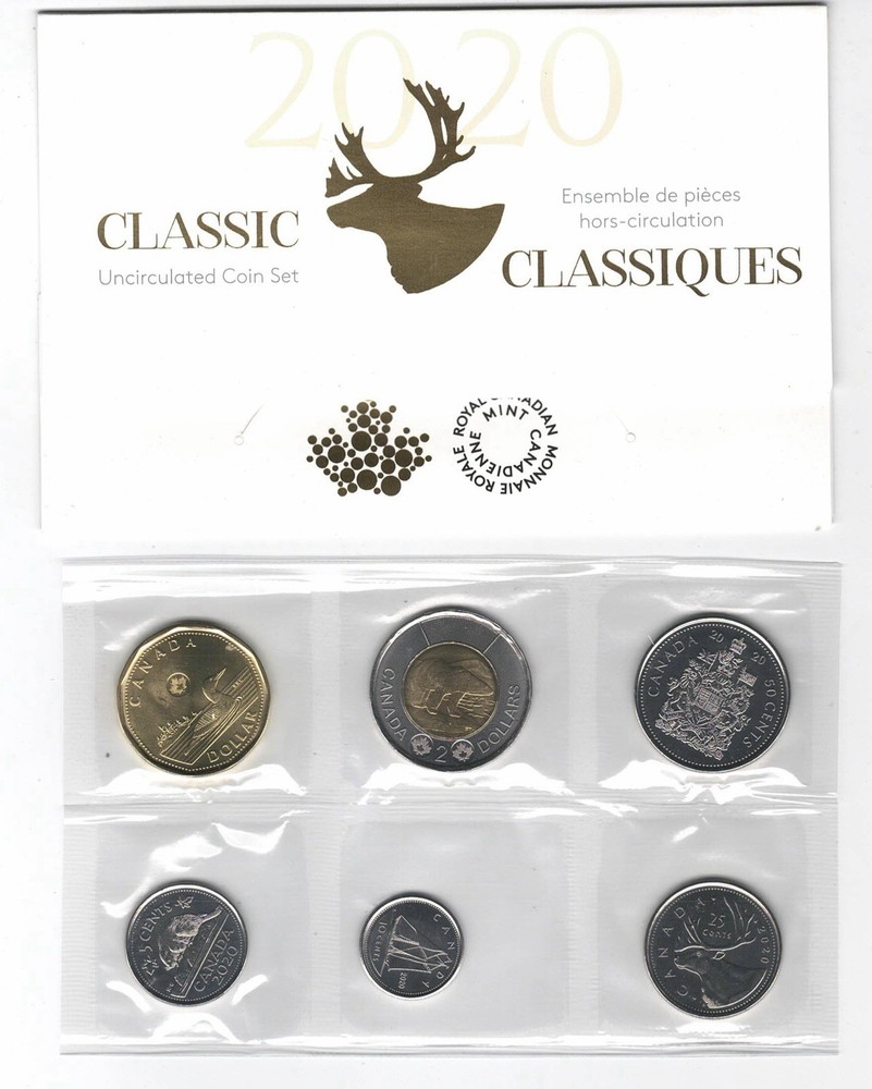 2020 Canada Proof Like Set - Royal Canada Mint -