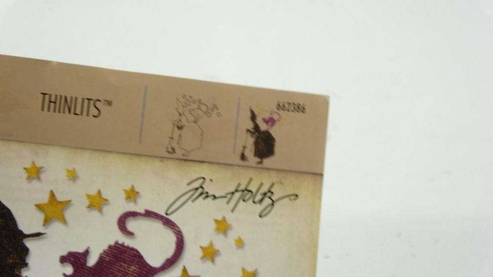 2017 Tim Holtz Sizzix Thinlits Witchcraft Halloween Dies No. 662386