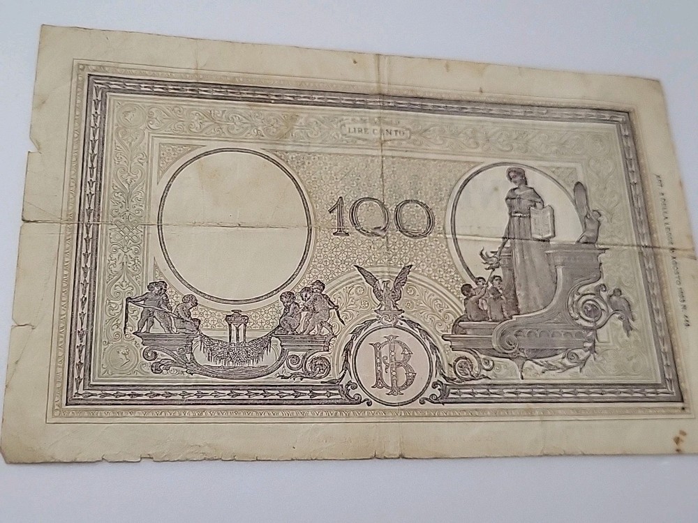 Banca D'Italia Cento Lire