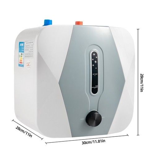 Mini 8L Electric Hot Water Heater Tankless Bathroom Heater 110V 1500W 75 ℃ Max