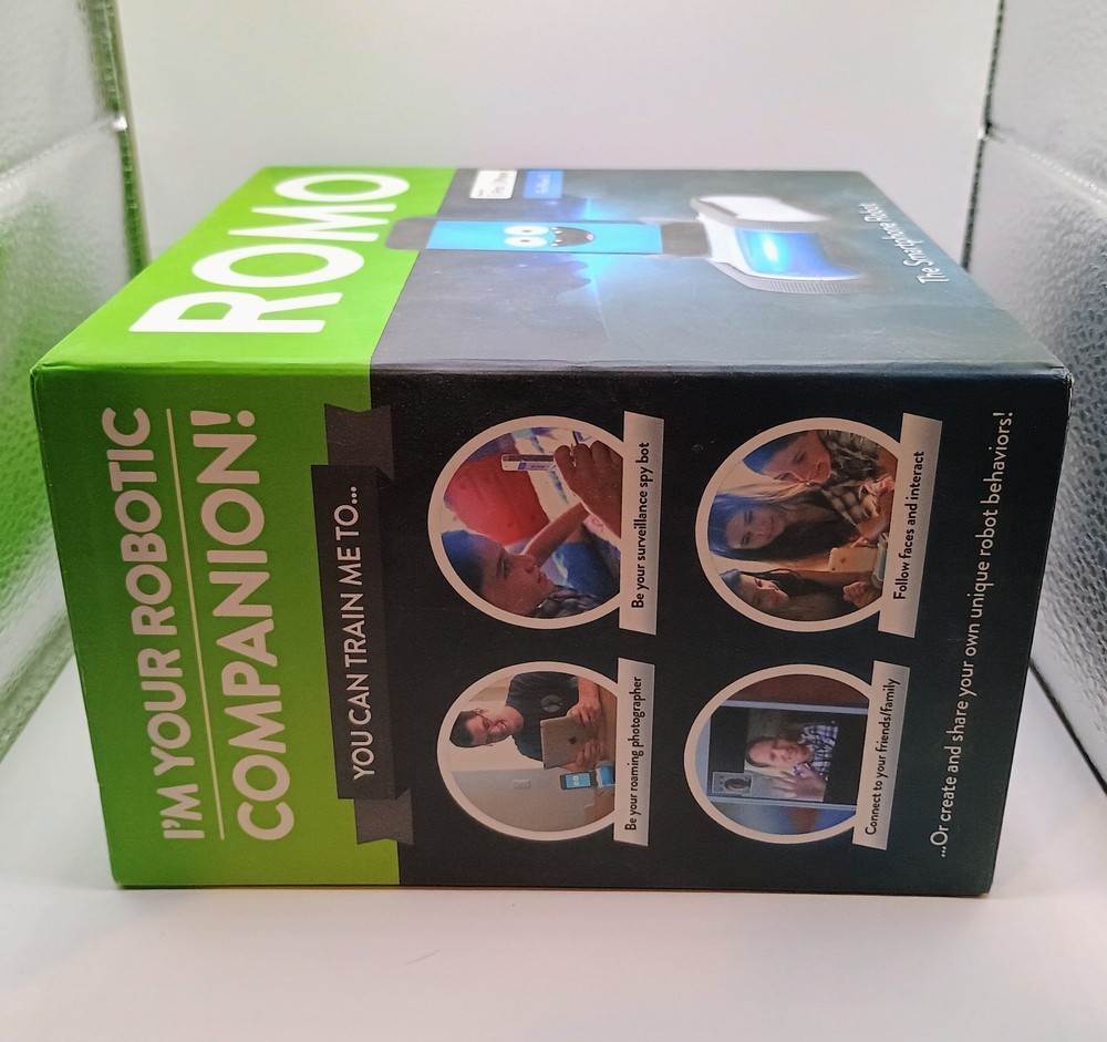Untested Romo ROMO3L Smartphone Controller Conrolled Robot For iPod iPhone 5