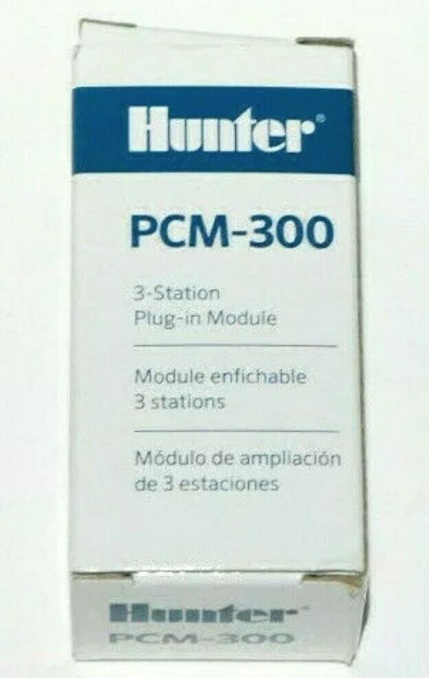 HUNTER PCM-300 3-Zone Sprinkler Expansion Module, NEW
