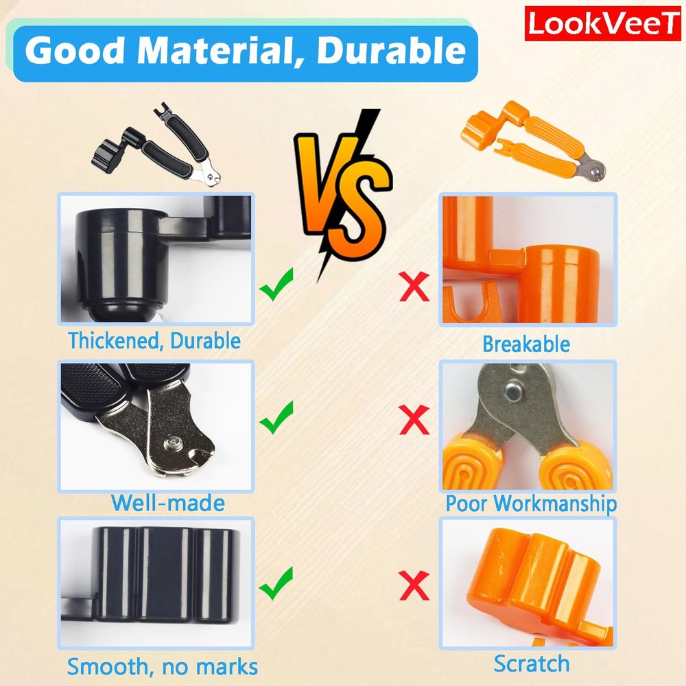 Guitar String Winder, Cutter and Bridge Pin Puller 3-in-1 Tool For blue