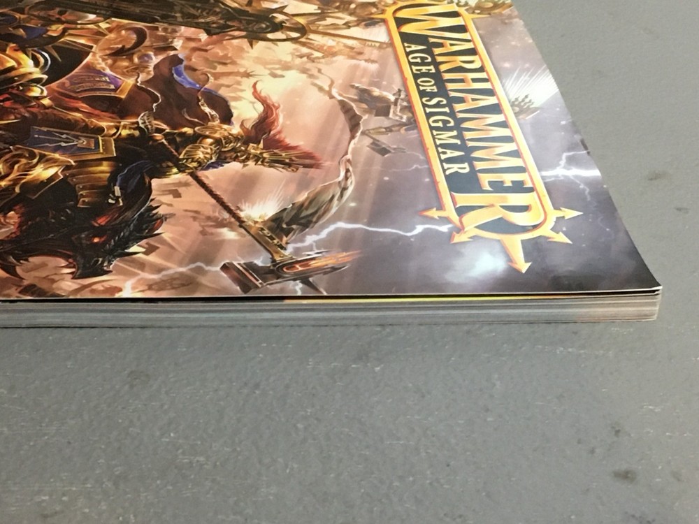 BOOK WARHAMMER AOS SIGMAR BOOKLET START HERE & DOMINION + REFERENCE SOFTBACK USE