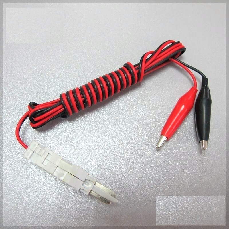 110 test head to alligator clip