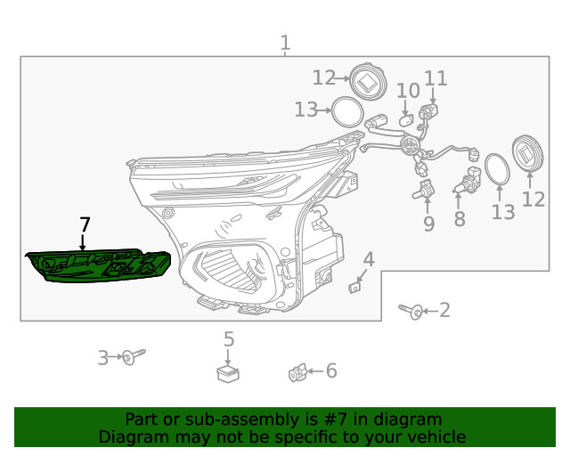 Genuine GM Lamp Bracket 42793831