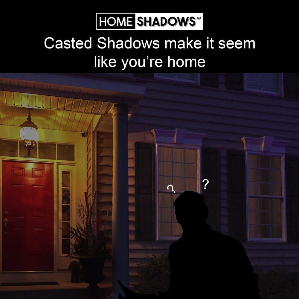 Attendance Simulator - DIY Home Security System That Casts Shadows on Curtain...