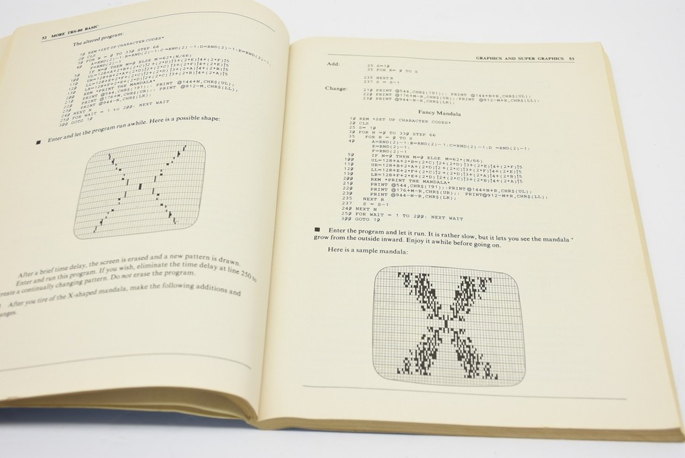 1981 RadioShack TRS-80 Advanced Level II BASIC A Learning Guide Cat No 62-2072