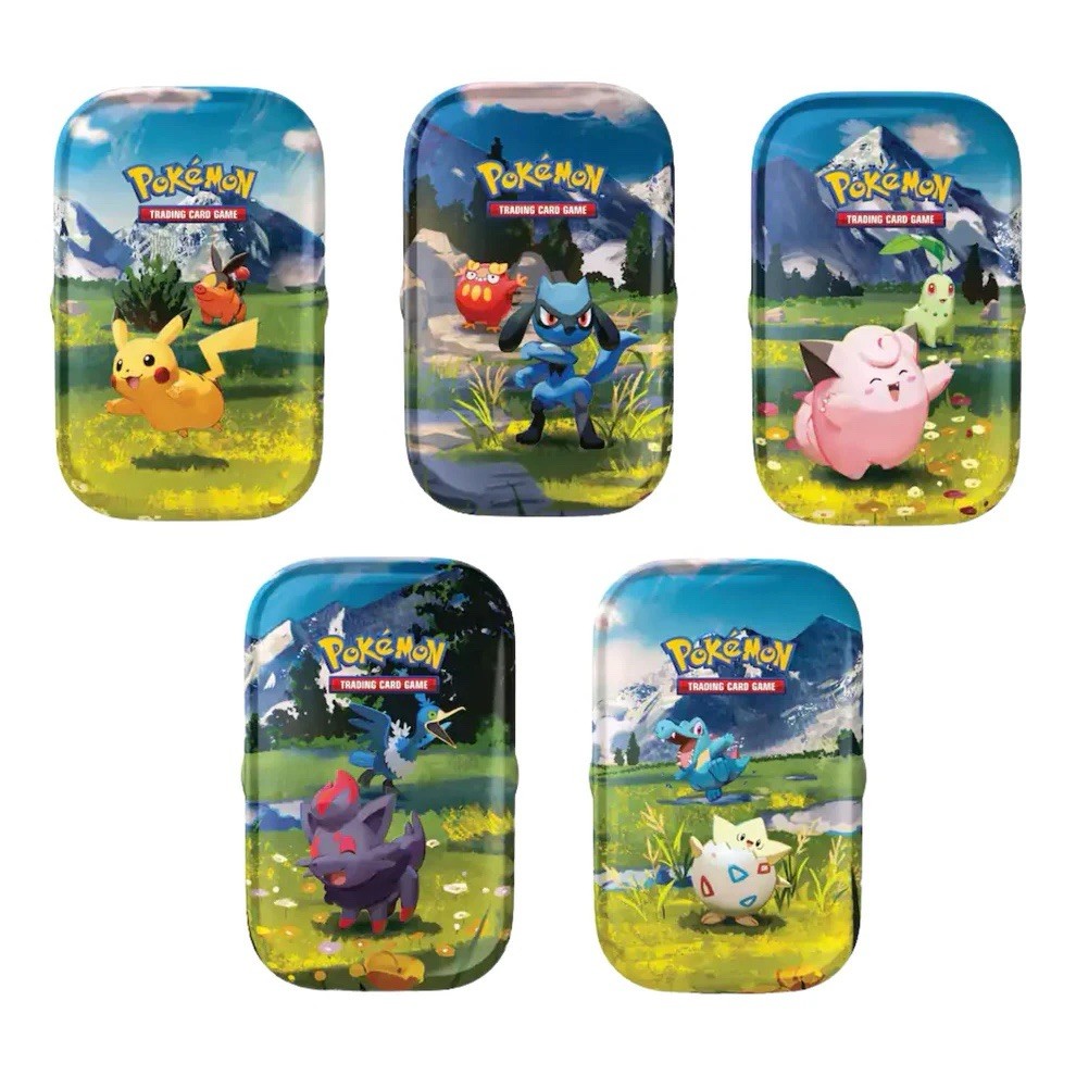 5x Mega Evolution Ascended Heroes Mini Tins (Random Set)