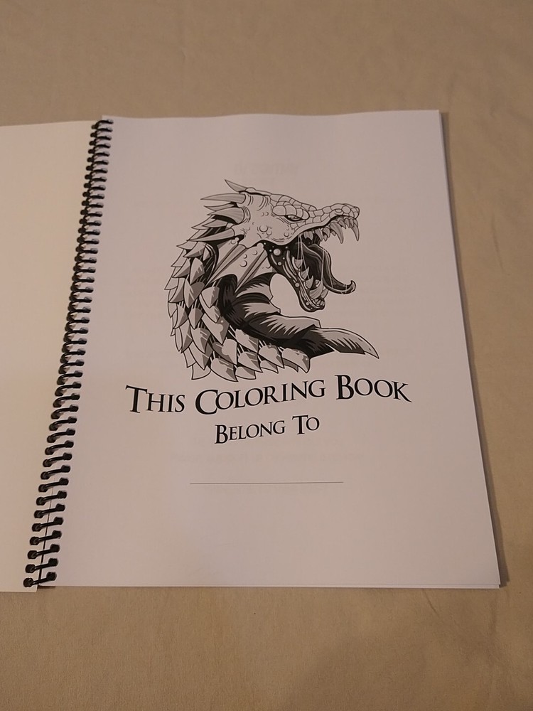 Dungeons and Dragons Coloring Book