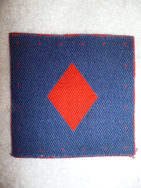 61st Infantry Division Printed Formation Sign Patch, British