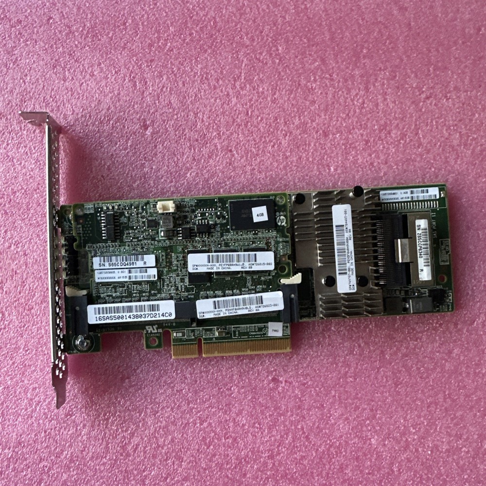 HP 749797-001 Smart Array P440 2-Port 12GBs PCIe SAS Controller with 4GB