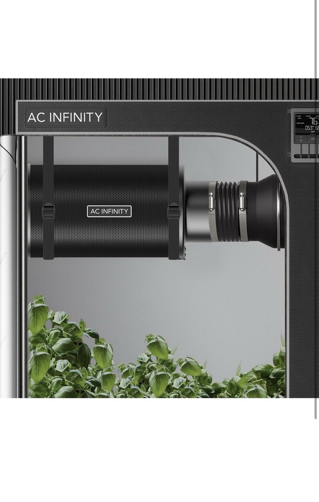 AC INFINITY Refillable Carbon Filter Kit 4", with Australian Charcoal