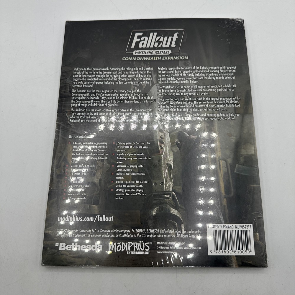 Fallout: Wasteland Warfare - The Commonwealth Rules Expansion