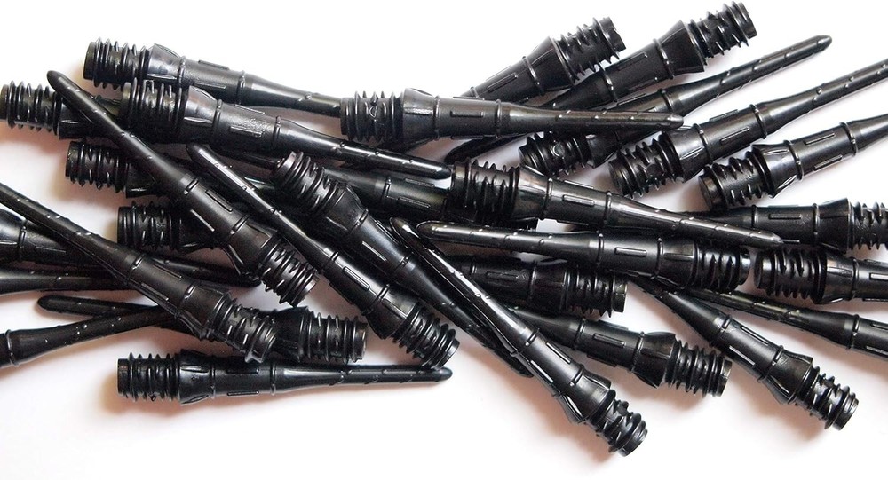 Durable Japanese Soft Tip Dart Points, 30 Count – Fits Standard 2BA Threads