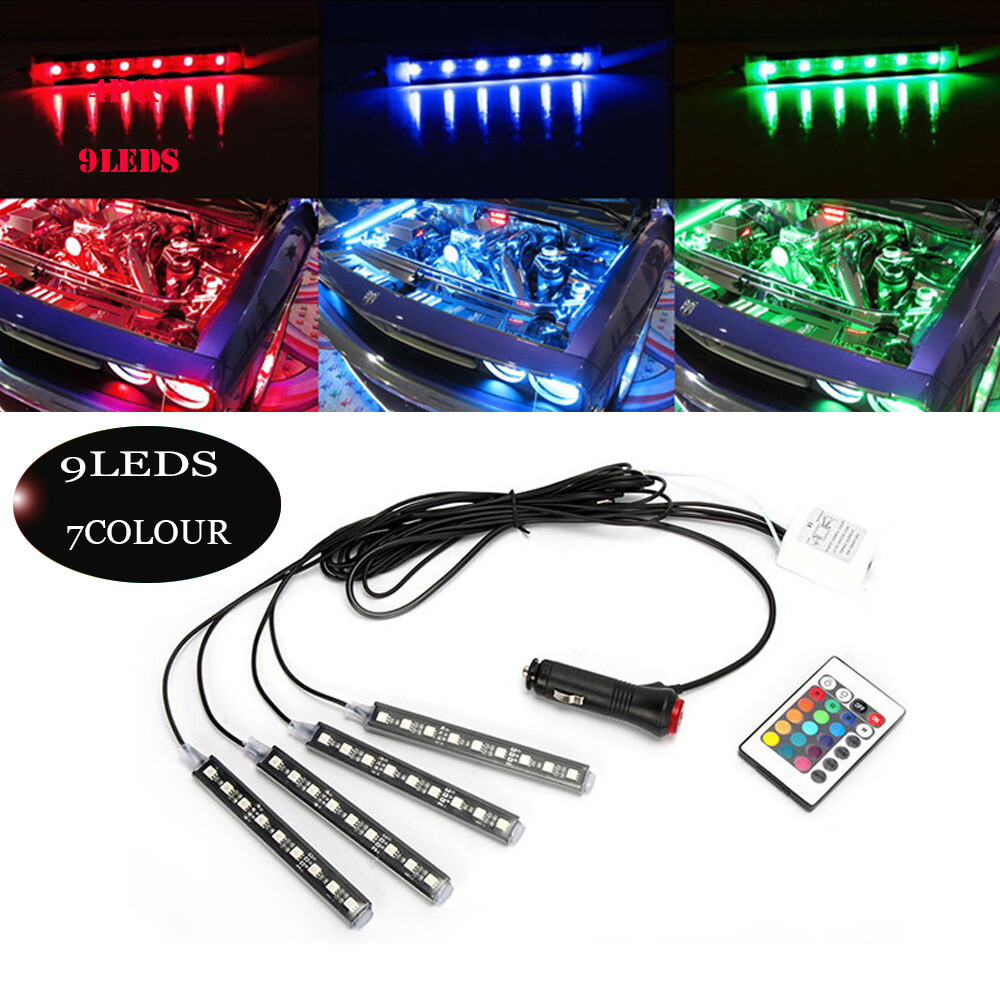 Car LED Strip Light Controller Car Interior cigarette lighter Atmosphere Lamp