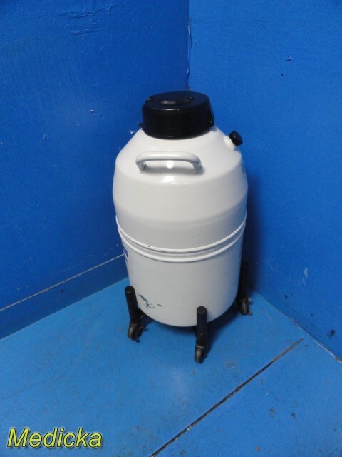 Millennium 2000 SC 20 Liquid Nitrogen Container W/ Canister and Trolley ~ 36985