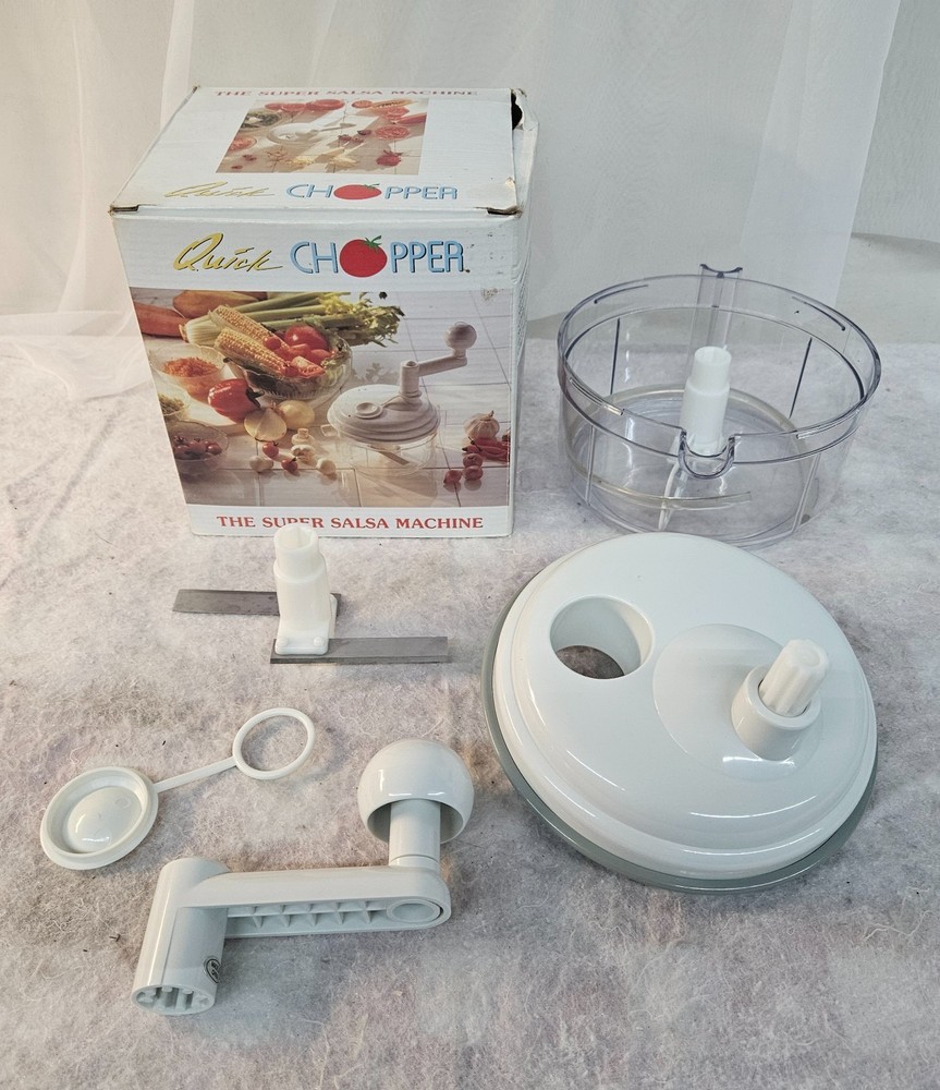 Quick Chopper The Super Salsa Machine NO Manual