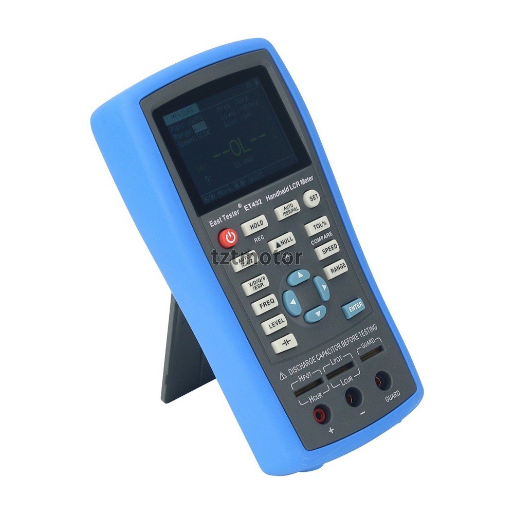 Handheld LCR Meter LCR Tester Capacitance Inductance Meter Frequency 100KHz tz