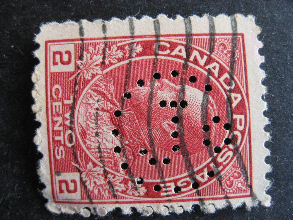 Canada perfin James Coristine & Co in Sc 106, check it out!