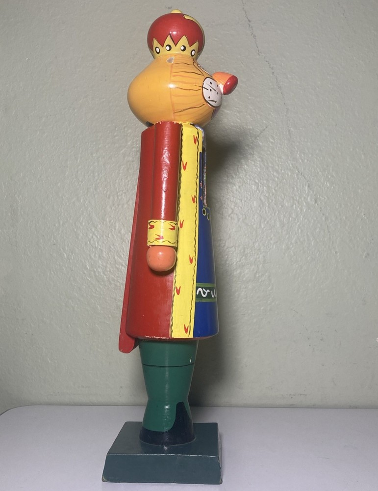 Collectible Hand Painted Wood Nutcracker 13”
