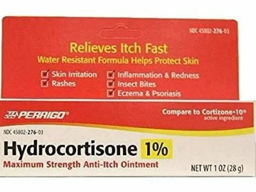 Hydrocortisone 1% Maximum Strength Ointment (PACK OF 6)