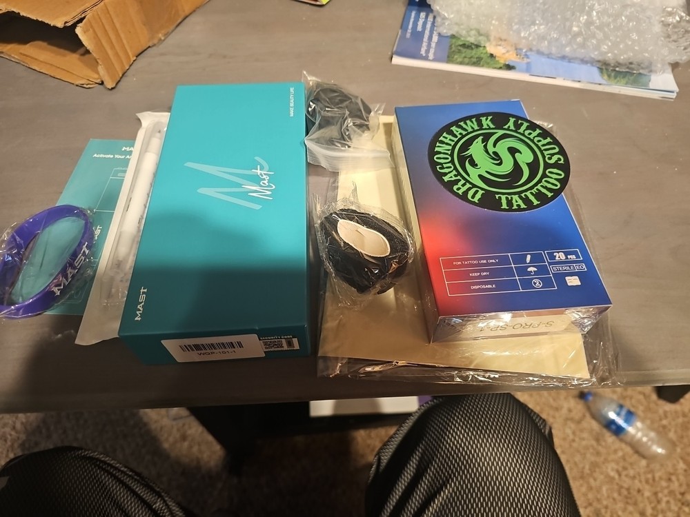 Mast Sensor Wireless Tattoo Pen Machine Kit