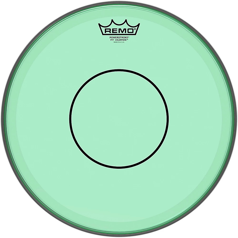 Remo Powerstroke 77 Colortone Green Drum Head 14 in.