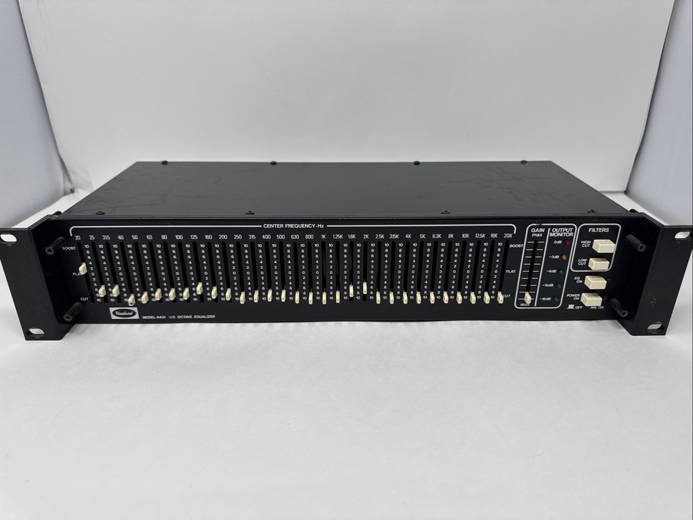 RAULAND MODEL 6431 1/3 OCTAVE EQUALIZER