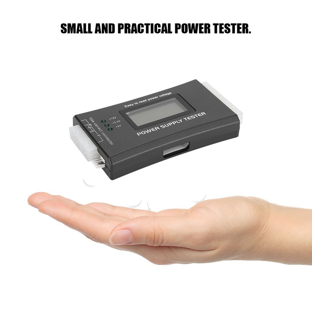 ATX Power Supply Computer Tester with LCD Display for Computer Maintenance WT