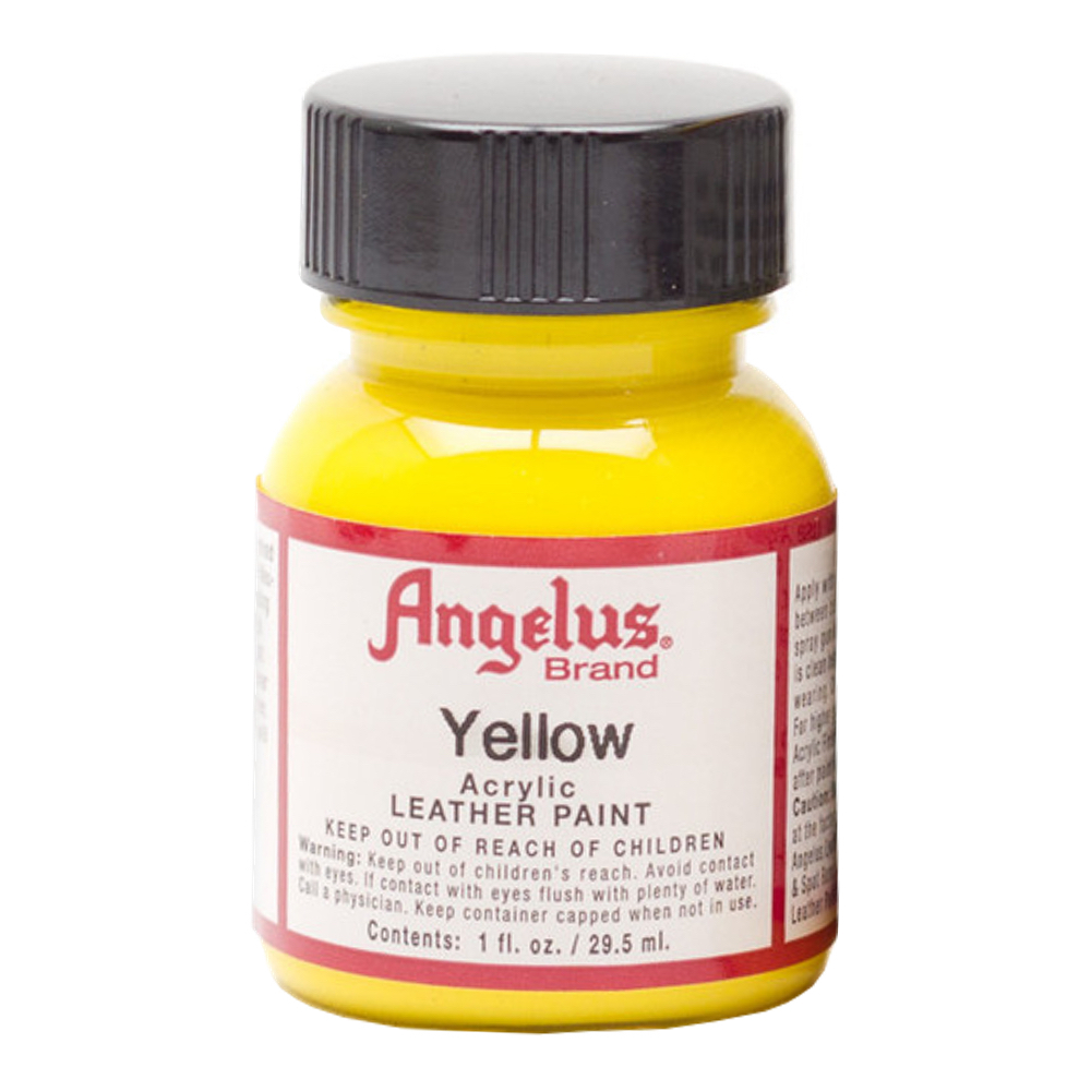Angelus Leather Paint 1 Oz Yellow