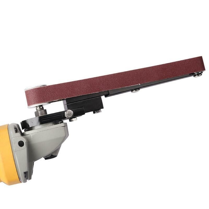 Sander Machine Sanding Belt Adapter Head Convert with Sanding Belts Woodworking