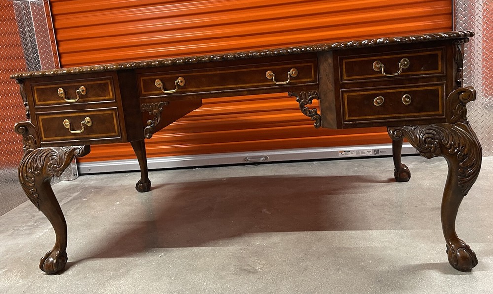Maitland Smith Leather Top Desk - Read Description