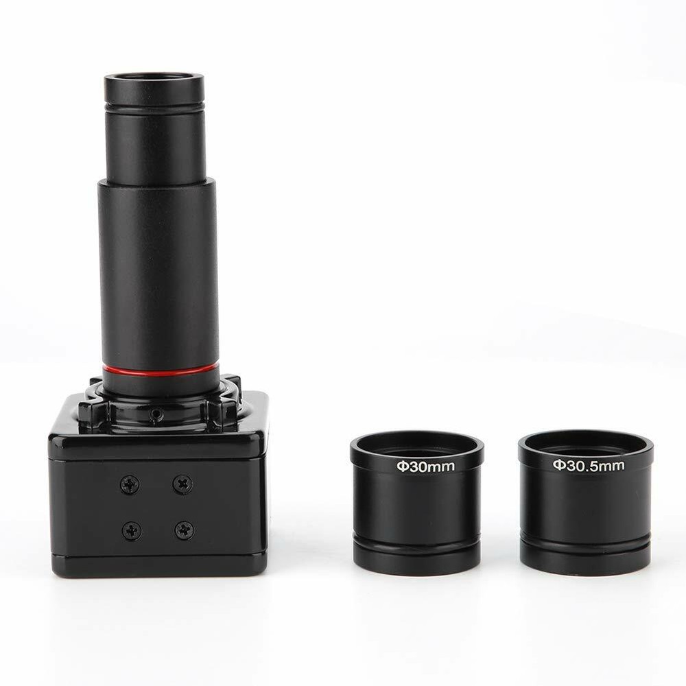 CMOS Camera HD 5MP USB Digital Electron Microscope Eyepiece W/C Mount Adapter