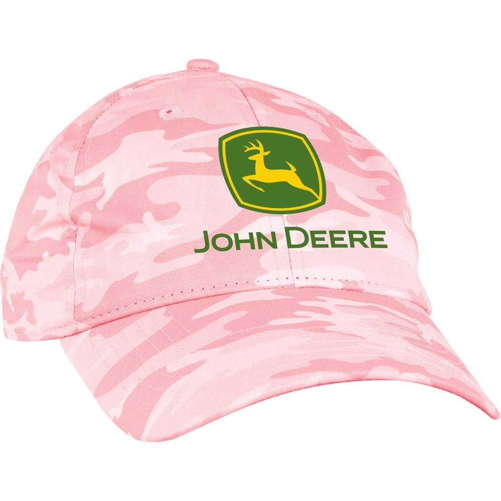 LP84267 - John Deere Logo Pink Camo Cap
