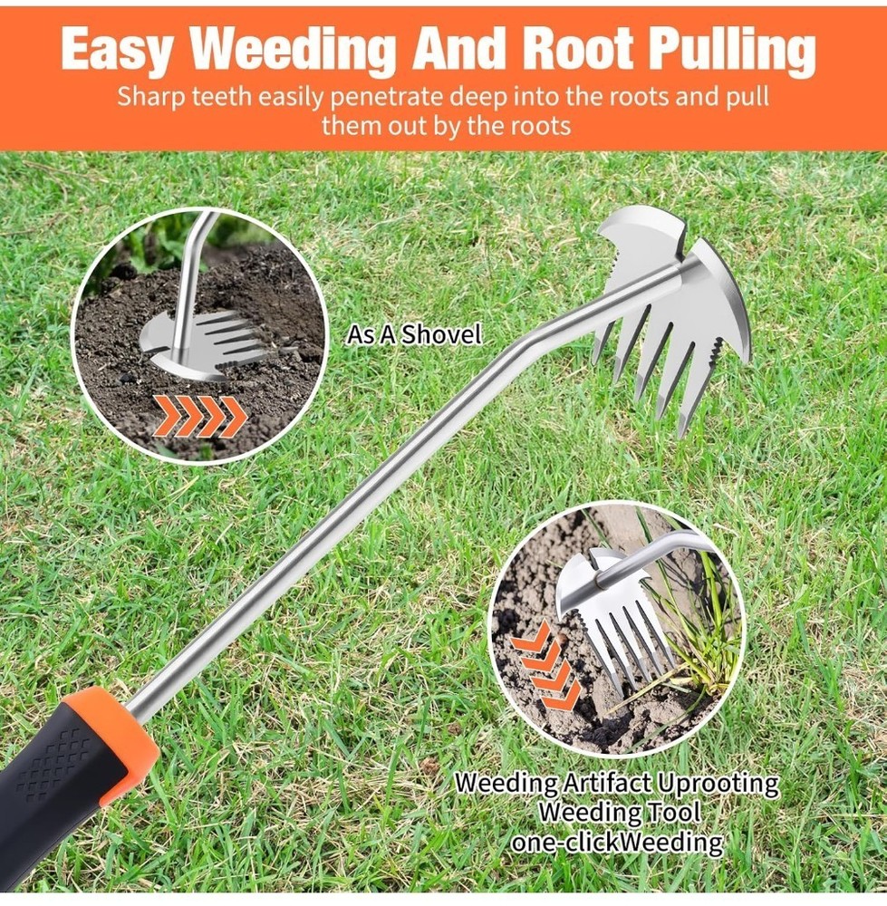 12" Garden Weeder Tool