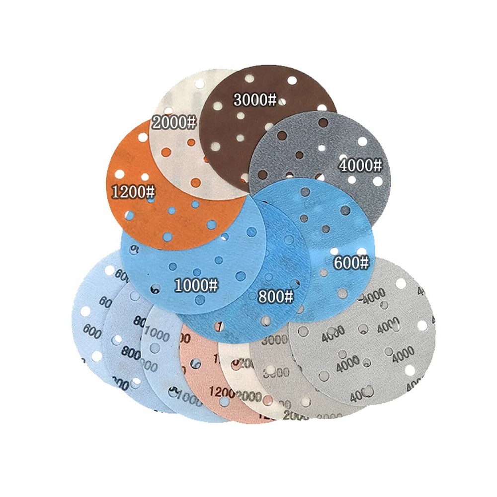 Sanding disc 150mm eccentric sandpaper sanding sheets grain P600-P5000