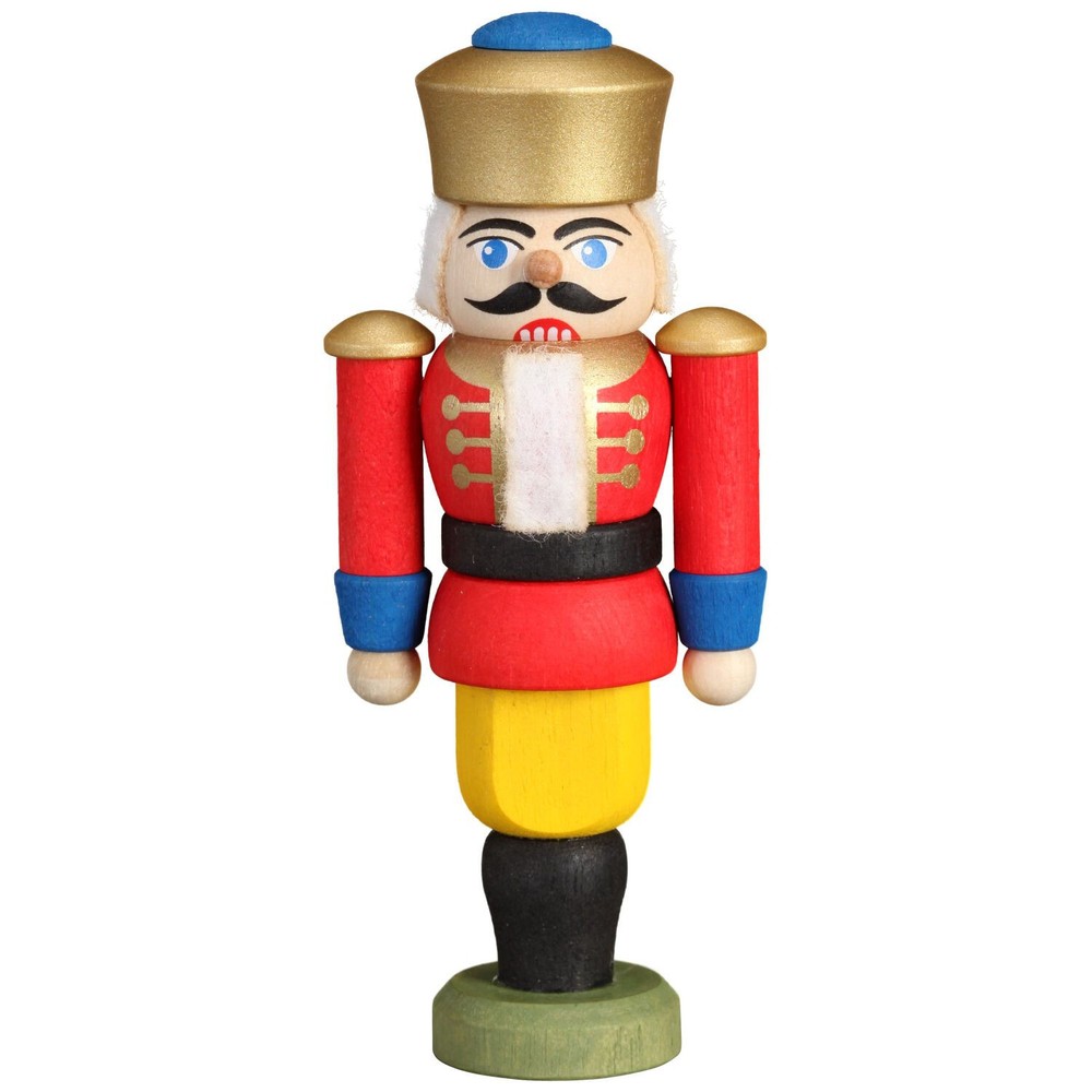 Miniature King Red German Nutcracker