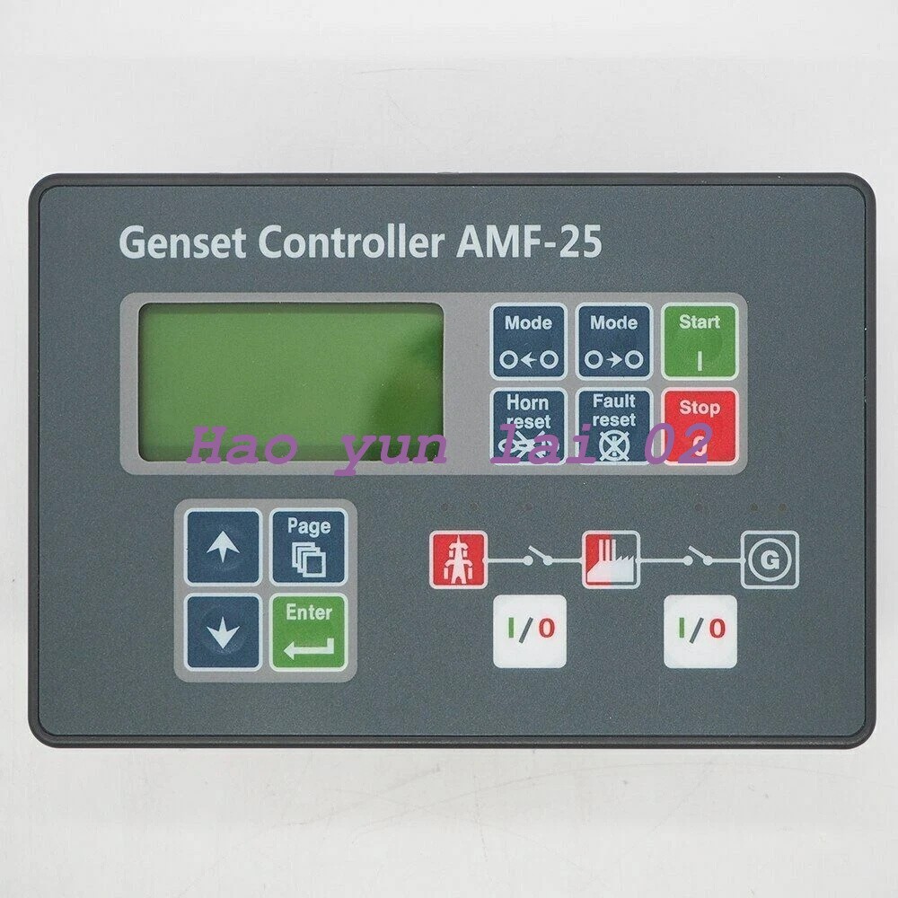 New AMF Genset Controller Control Board Panel Controller AMF25 AMF-25