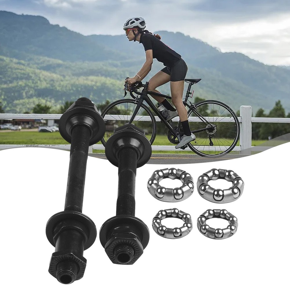 Bicycle Components Bicycle Solid Axle Front And Rear Hub Bead Racks Cycling