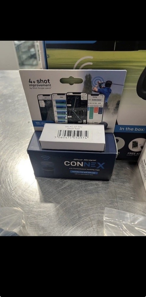 Shot Scope Ultimate Golf Pack Connex Shot Trackers DOES NOT INCLUDE RANGEFINDER!