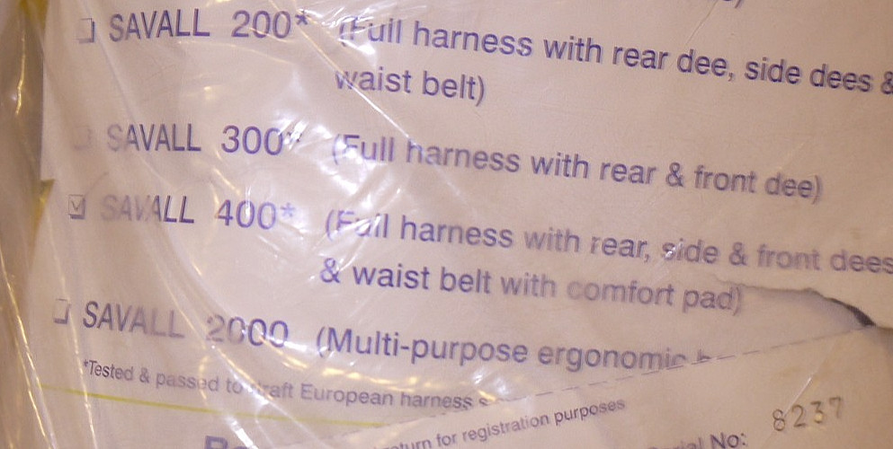 BNWT Barrow Hepburn SALA SAVALL Full Harness 400