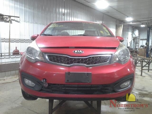 2013 Kia Rio Driver Front Headrest Only Black Cloth